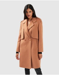 Belle & Bloom - Palm City Wool Blend Coat