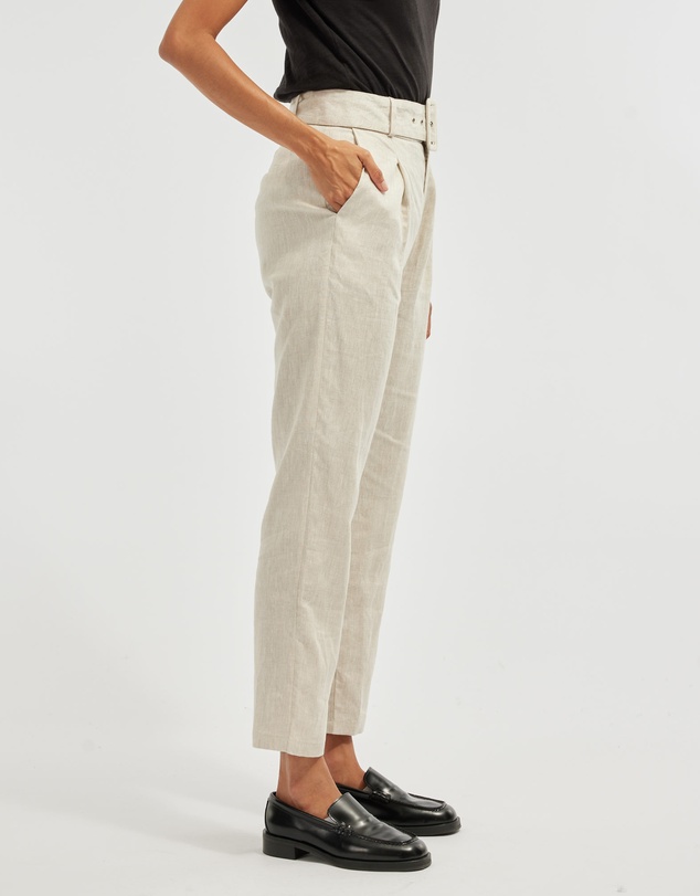 Amelius - Azure Linen Pant