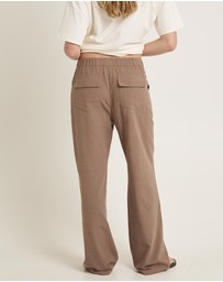 Subtitled - Lenny Linen Patch Pocket Pants
