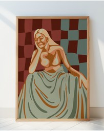 Olive et Oriel - KH Studio - Christina II by Karla Hyman Art Print
