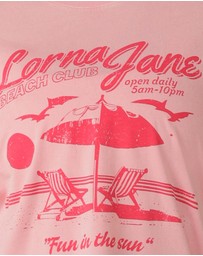 Lorna Jane - Beach Club Washed Relaxed T-Shirt