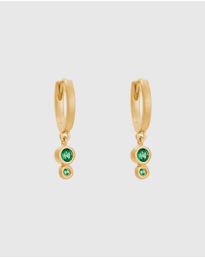 Kirstin Ash - Il Mare Droplet Hoops