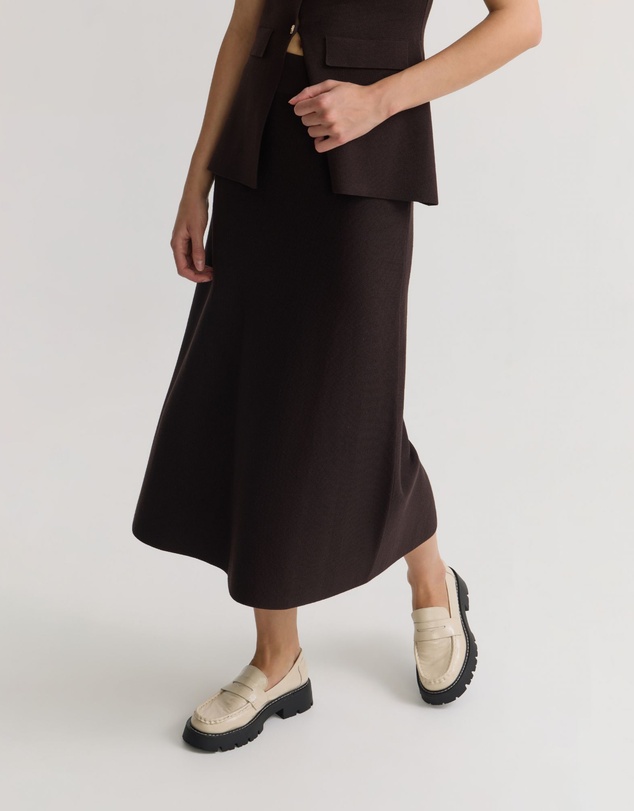 Oxford - Gracie Knitted Midi Skirt