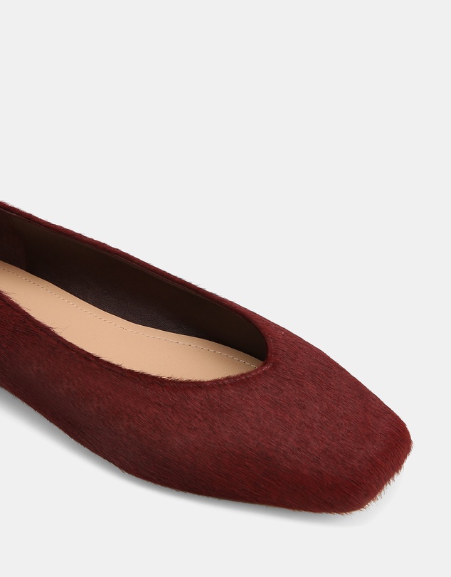 Wittner - Belinda Hair-on Leather Ballet Flats
