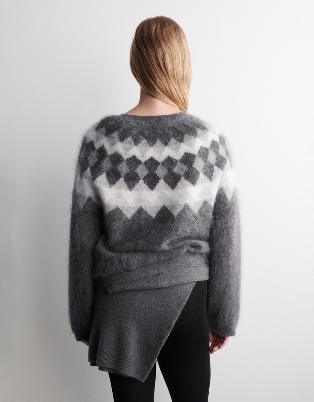 COS - Fair Isle Brushed-Cashmere Jumper