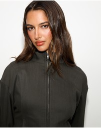 Dazie - Isla Cotton Bomber Jacket