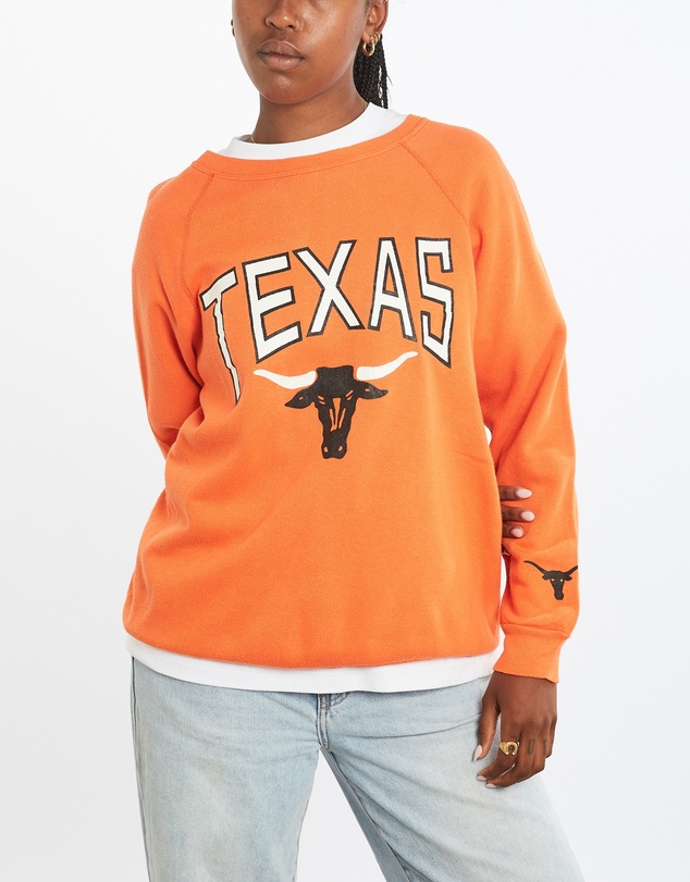 Vintage by The Real Deal - Pre Loved - Vintage 80s NCAA Texas Longhorns Sweatshirt