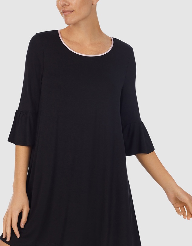 Kate Spade - Modal Jersey 3/4 Sleeve Short Sleepshirt Nightgown