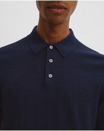Country Road - Australian Cotton Blend Silk Button Polo