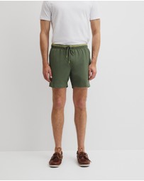 Country Road - Recycled Polyester Blend Contrast Swim Short