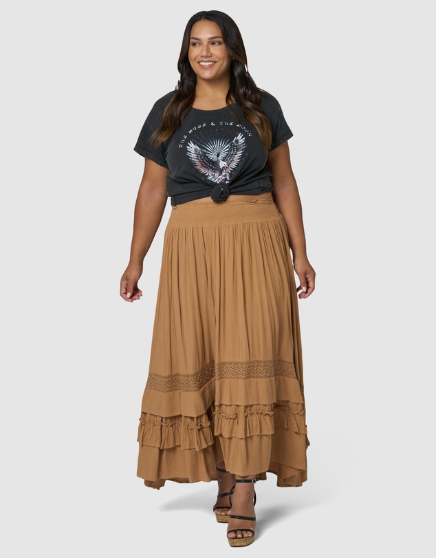 The Poetic Gypsy - Frontier Maxi Skirt