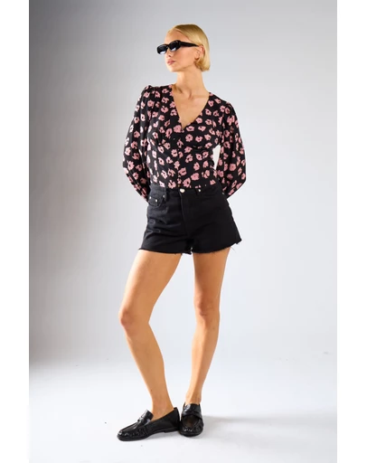 Glamorous - V-neck long sleeves top