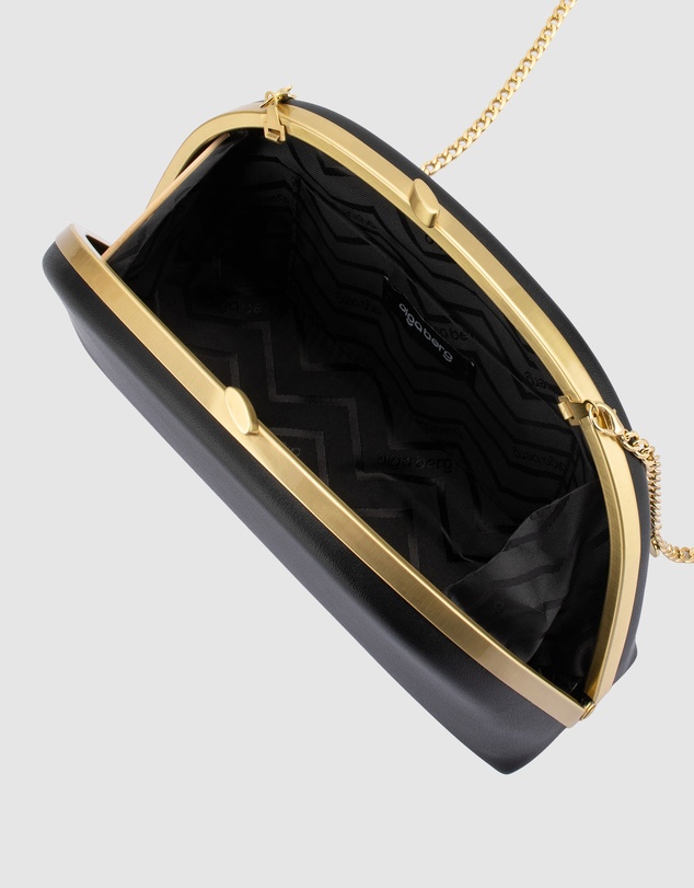Olga Berg - Celeste Curved Clutch