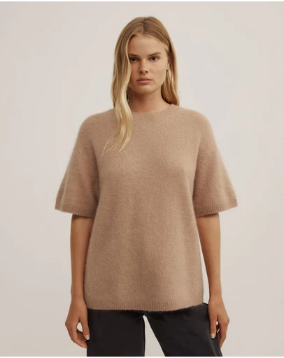Witchery - Oversized Fluffy T-shirt