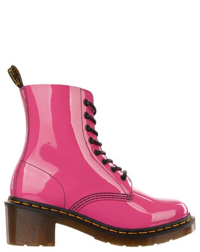 Hot Pink Patent Lamper