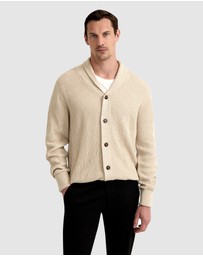 Oxford - Jed Ribbed Cardigan