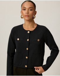 Tussah - Lisa Cropped Knit Jacket