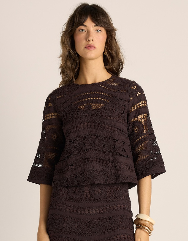 Fate + Becker - Gaia Lace Top