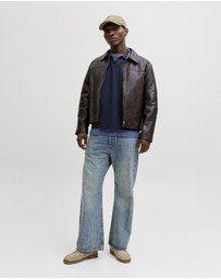 Jack & Jones - Niagara Split Neck Sweat