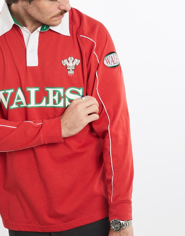 Vintage by The Real Deal - Pre Loved - Vintage 90s Wales Rugby Jersey Shirt