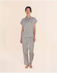 Gingerlilly - Marlie Diamond Print Cotton PJ