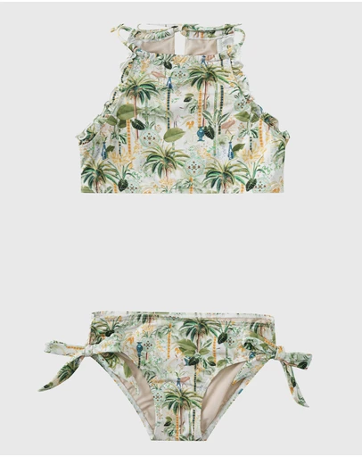 Aqua Blu Kids - Madagascar Halter Neck Bikini Set - Teens