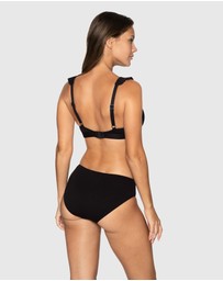 Nip Tuck Swim - Black Must Haves Eva Bikini Top