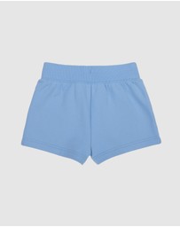 School Active Sports - Girls Dutch Blue Fleece Shorts