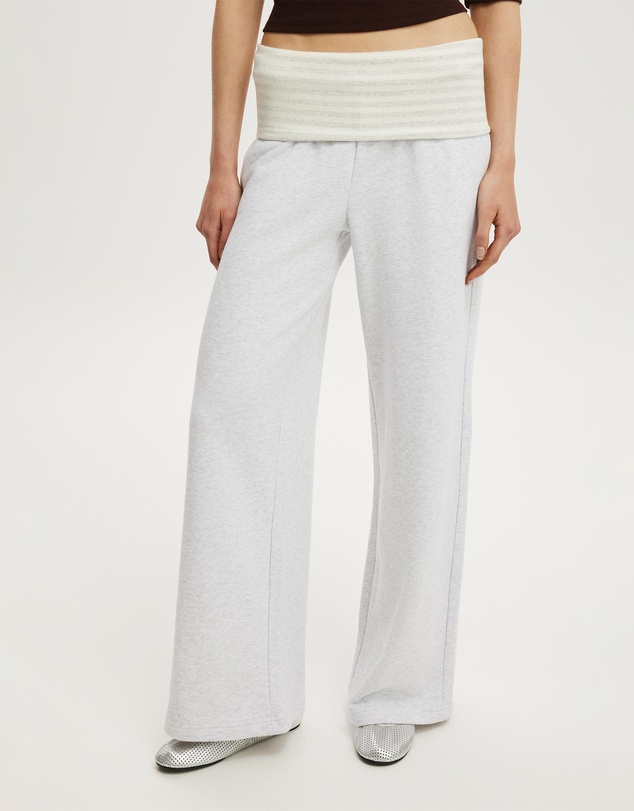 Cotton On - Fold Over Waistband Sweatpant