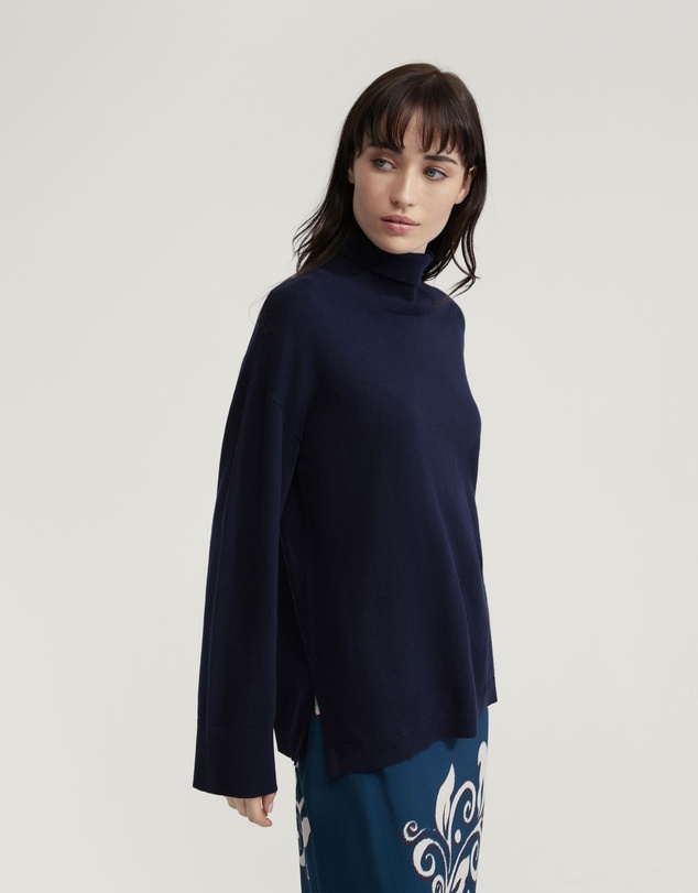 Oxford - Totti Oversize Turtle Neck Knit