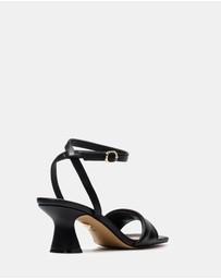 Wittner - Martina Leather Flared Heels