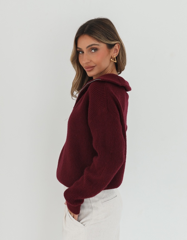 Esther & Co - Merete Knit - Bordeaux