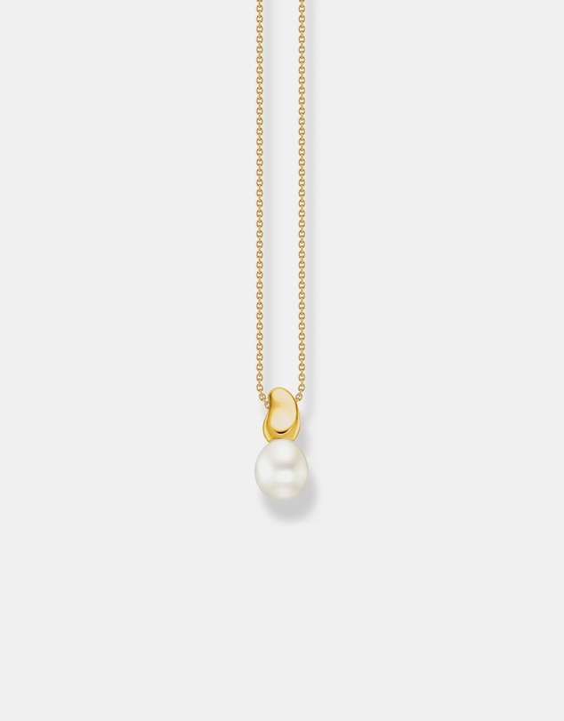THOMAS SABO - THOMAS SABO Necklace with Pearl Pendant in Gold