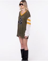 JGR & STN - Katie Knit LS Jersey