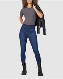 Spanx - Suit Yourself-Ribbed Crewneck Bodysuit