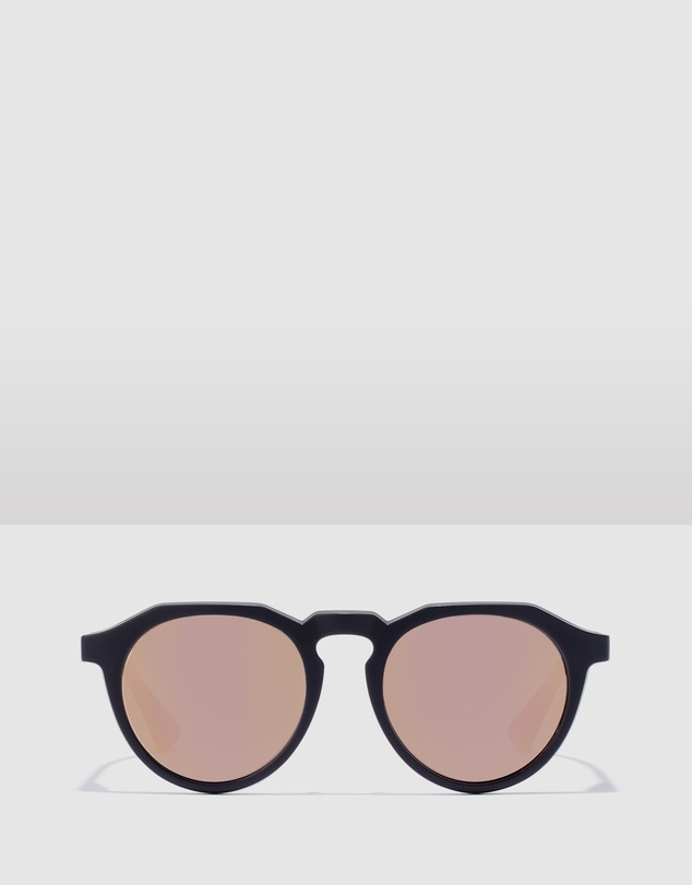 Hawkers Co - Polarized Black Rose gold Warwick Raw Sunglasses for Men and Women UV400
