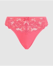 Sans Complexe - Arum Prima Sheer Stretch Lace Bikini Brief