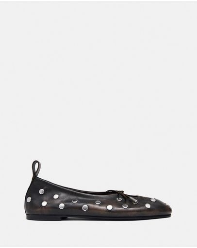 All Studs Vintage Effect Brown