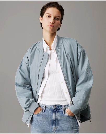Calvin Klein Jeans - Long Padded Bomber Jacket