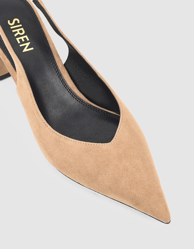 Siren - Yankee Slingback Block Heel