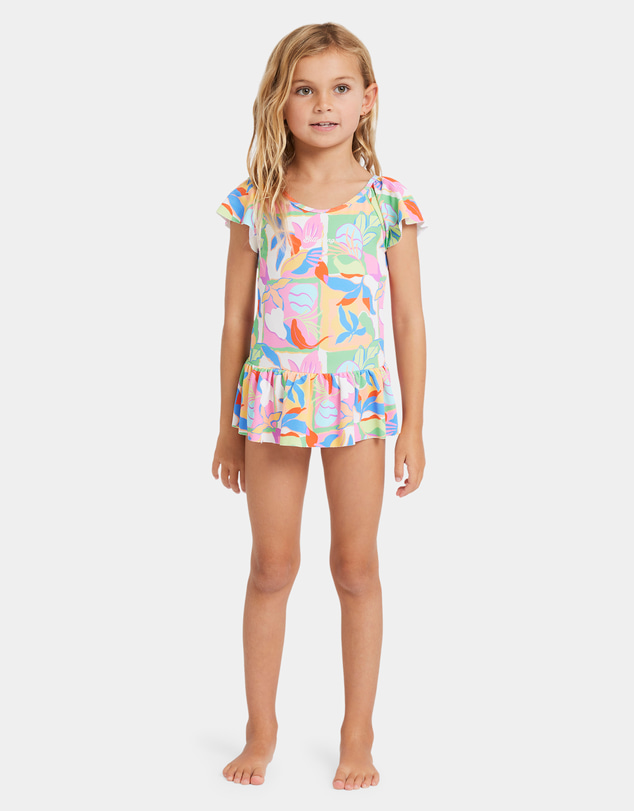 Billabong - Girls 0 to 5 Sun Shift One Piece Swimsuit