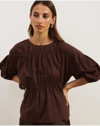 Atmos&Here - Cressida Smock Top