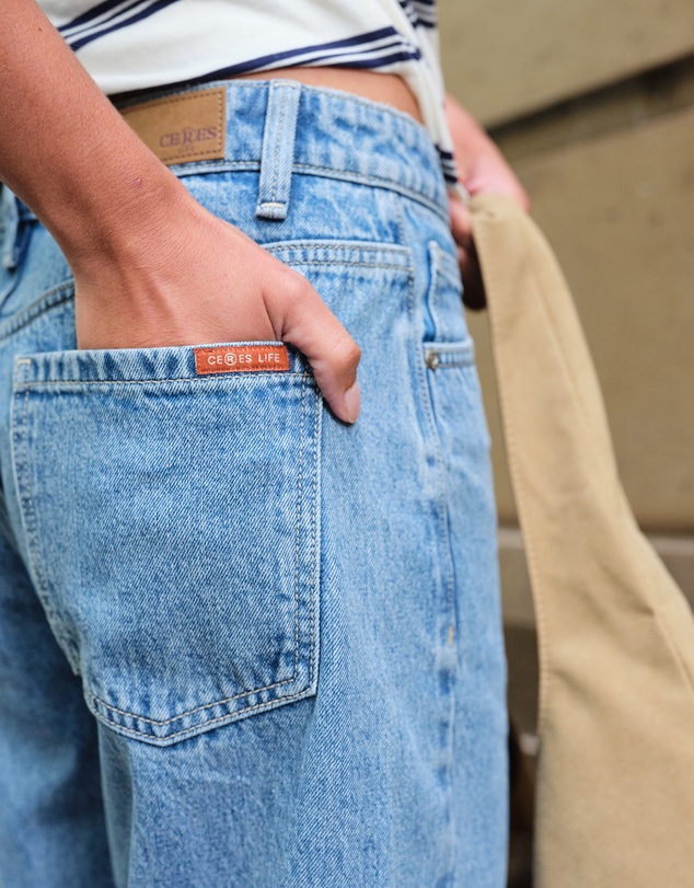Ceres Life - Maggie Tapered Barrel Jean