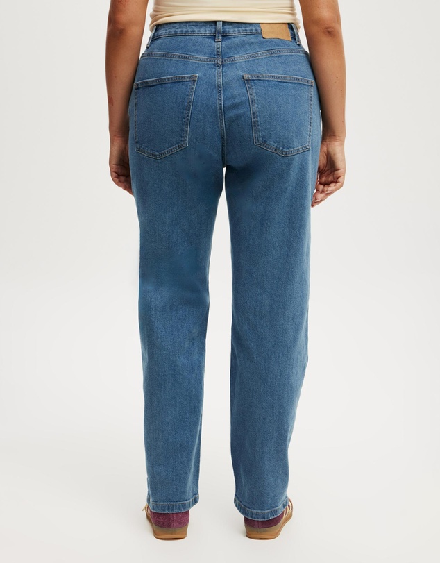 Cotton On - Curvy Stretch Straight Jeans