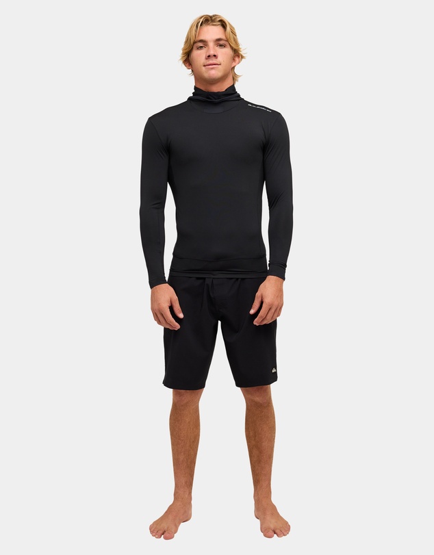 Quiksilver - Mens Highline Hooded Long Sleeve Rash Vest