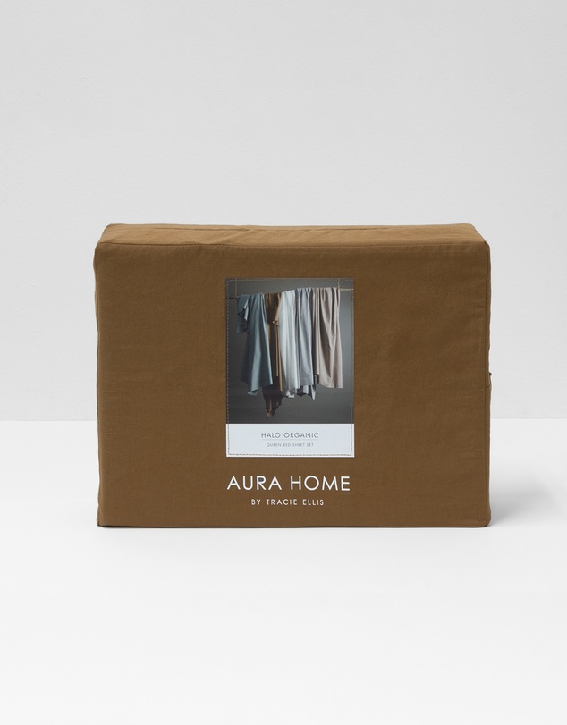 Aura Home - Halo Organic Sheet Set