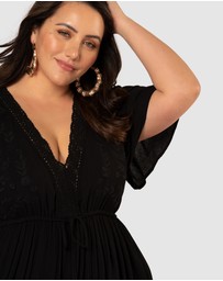 The Poetic Gypsy - Floating Clouds Maxi Dress