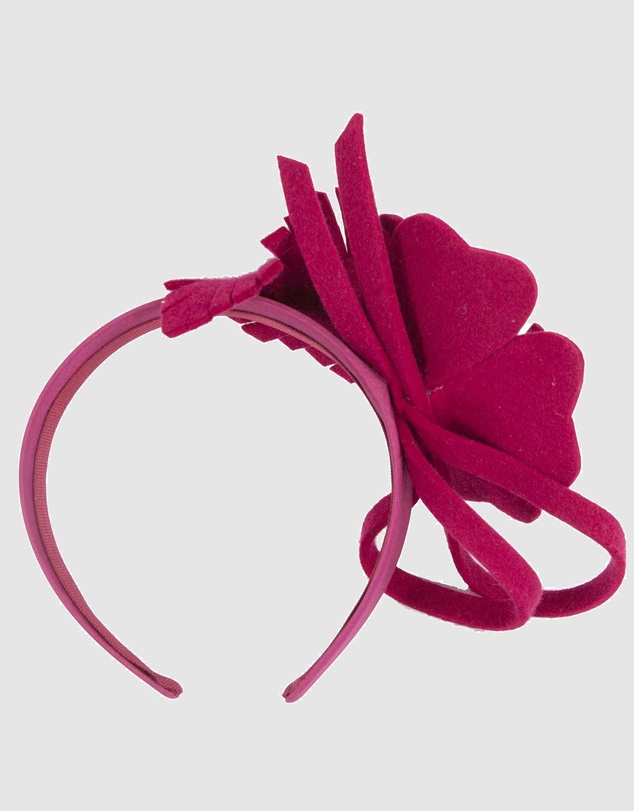 Max Alexander - Felt Magenta Flower Fascinator