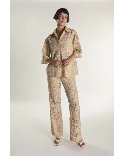 Glamorous - Flare Short Sleeve Shirt