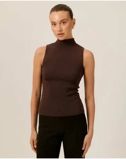 Tussah - London Sleeveless Knit Top